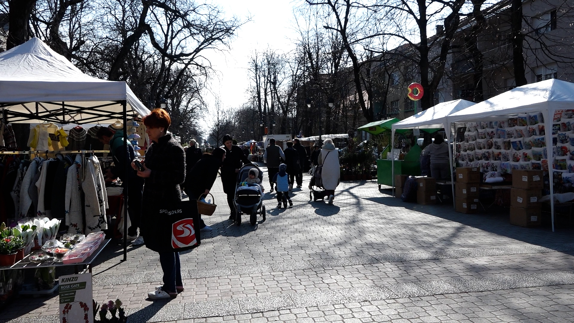 Prolećni bazar u Apatinu okupio više od 100 izlagača