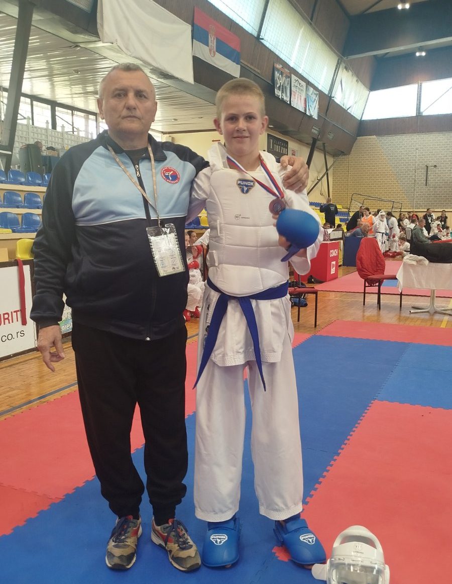 Srebro za „Ravangrad“: Stefan Lazić vicešampion Srbije