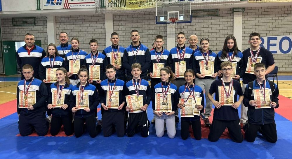 Karatisti „Hajduka“ osvojili 25 medalja na Kupu Vojvodine