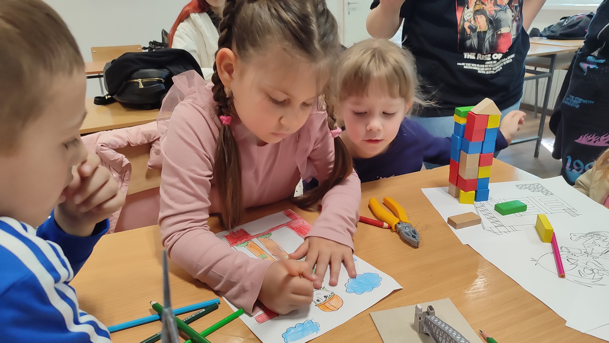 Mališani iz Apatina upoznali svet građevine