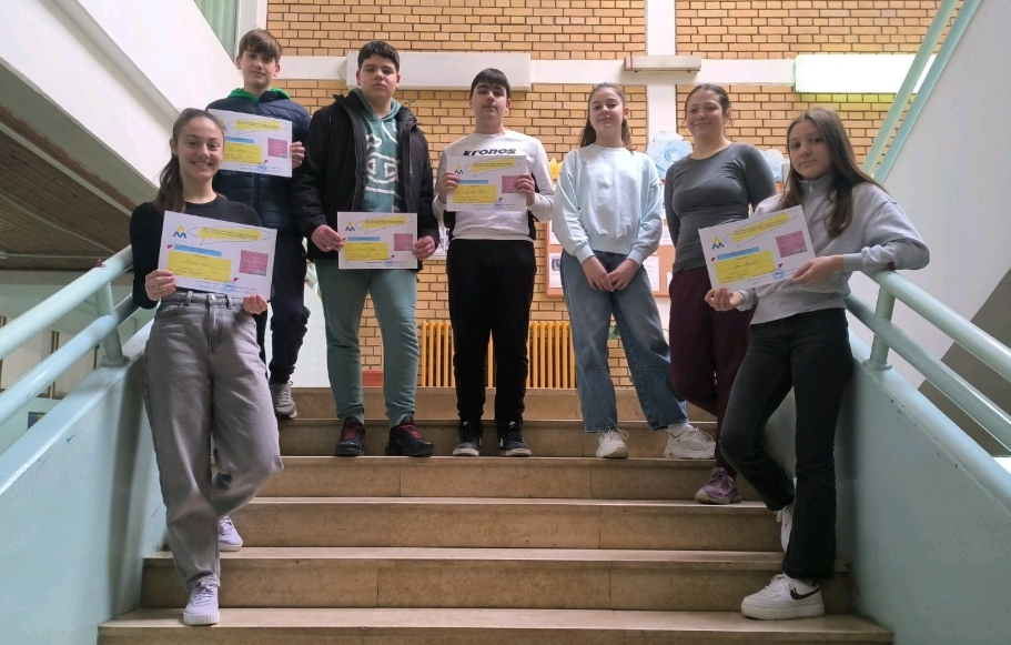 Vasilisa izborila plasman na republičko takmičenje iz srpskog jezika