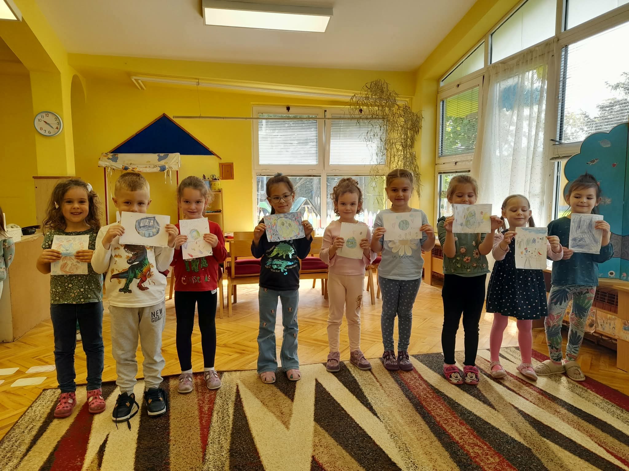 Najmlađi iz PU „Pčelica“ u Apatinu obeležili Dan planete Zemlje