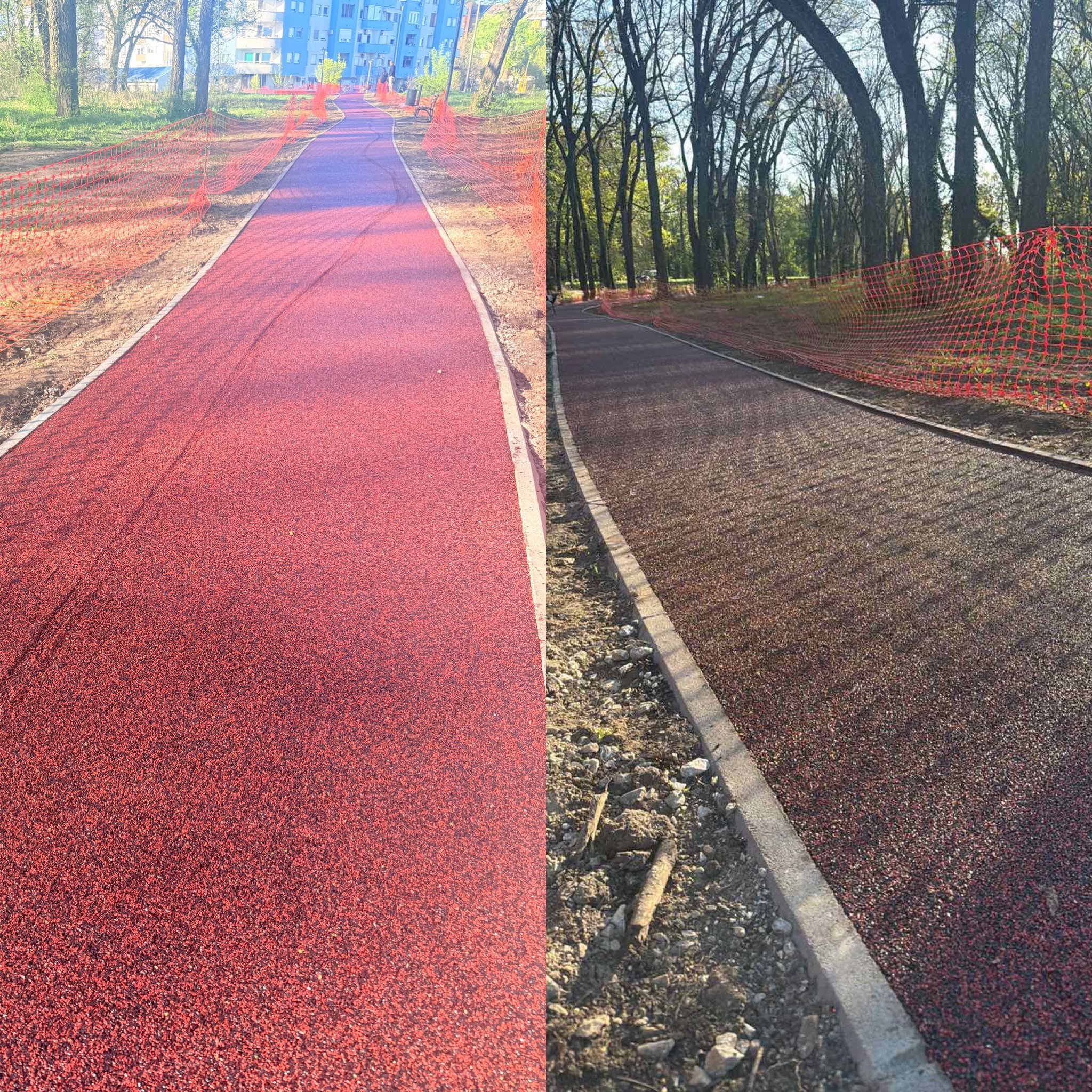 Apel građanima: Ne uništavajte novu trim stazu u Rokovačkoj šumici