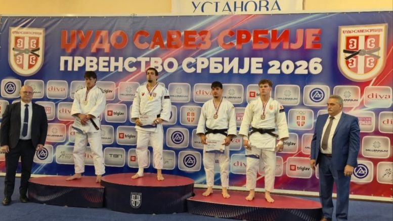 Andrej Vitković vicešampion Srbije u džudou