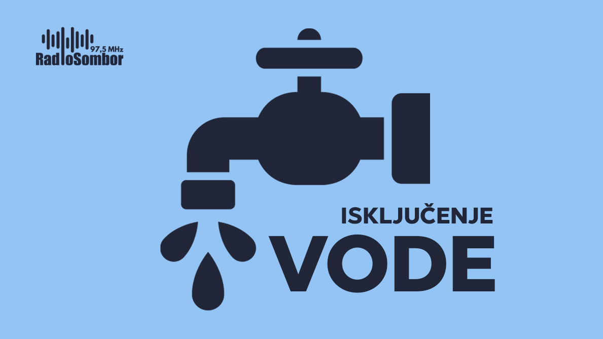 Apatin: Najava isključenja vode za 27. april