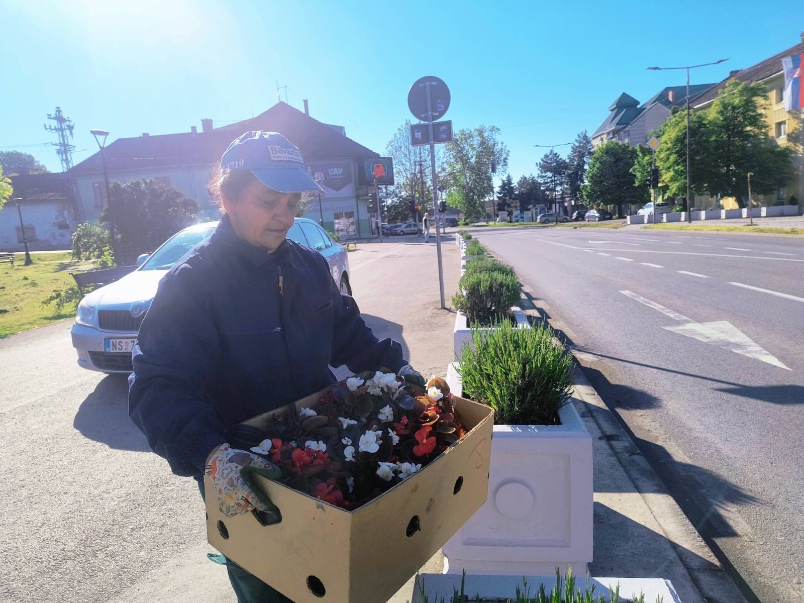 Nastavljeni radovi na uređenju javnih površina u Kuli