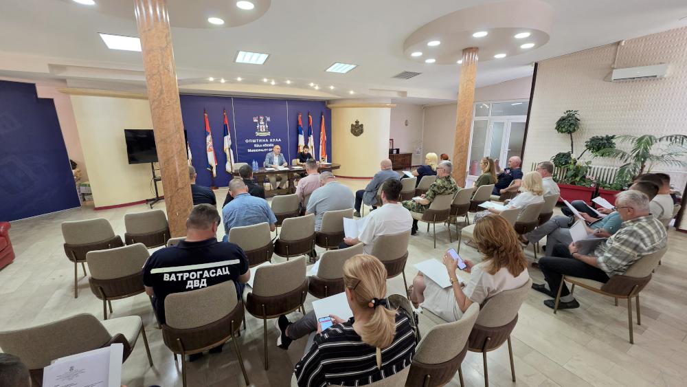 Održana redovna sednica Štaba za vanredne situacije opštine Kula