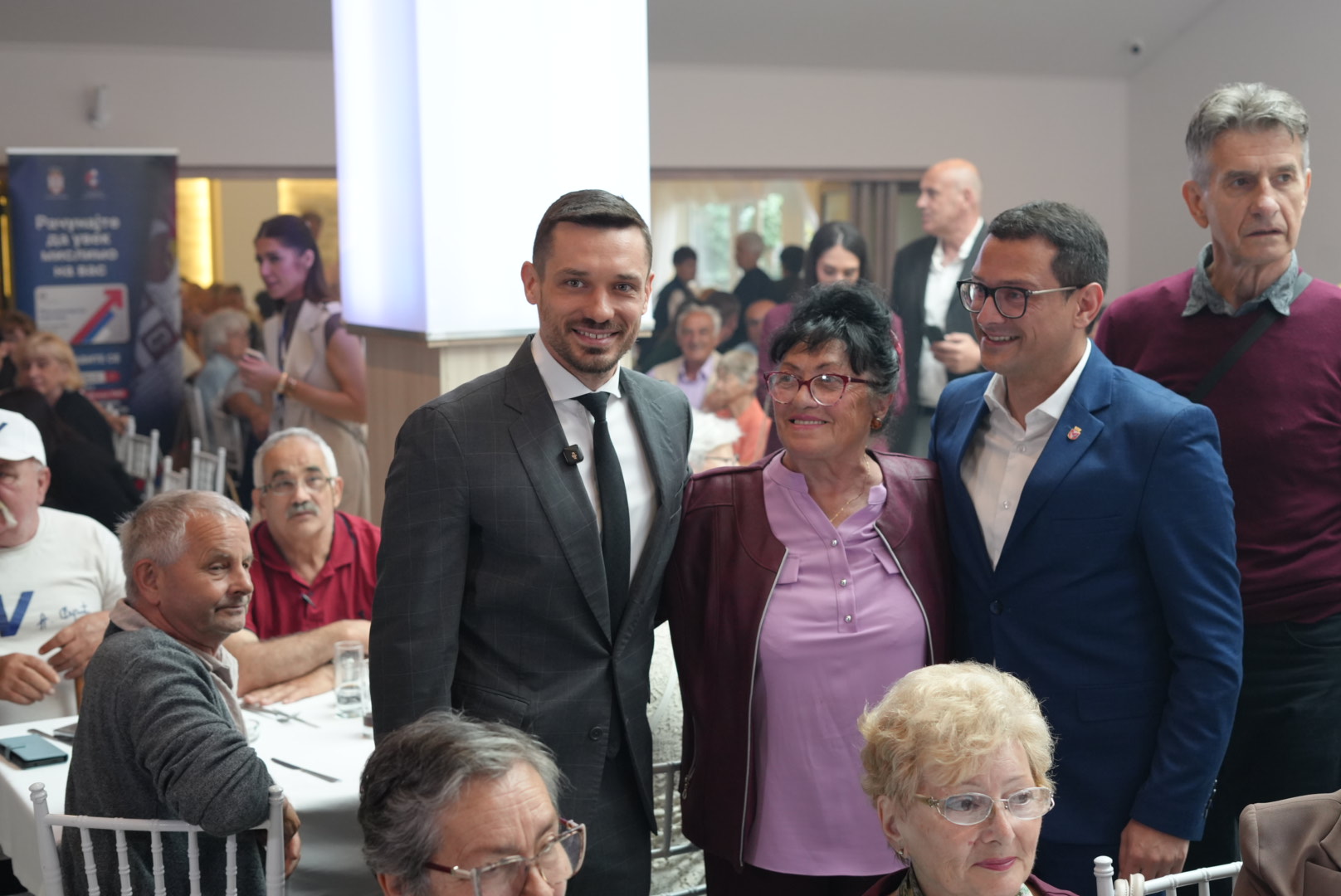 Upriličen susret i sa penzionerima Kikinde
