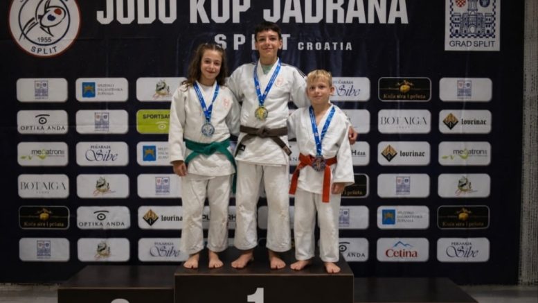 Džudisti Bačke osvojili tri medalje na međunarodnom turniru u Splitu