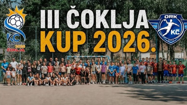 Više od 120 mladih rukometaša na „Čoklja kupu 2026“