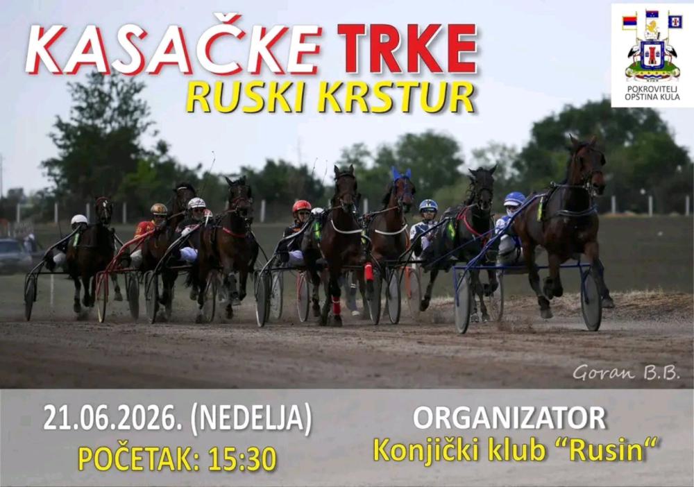 Tradicionalne kasačke trke ponovo okupljaju ljubitelje konjičkog sporta u Ruskom Krsturu
