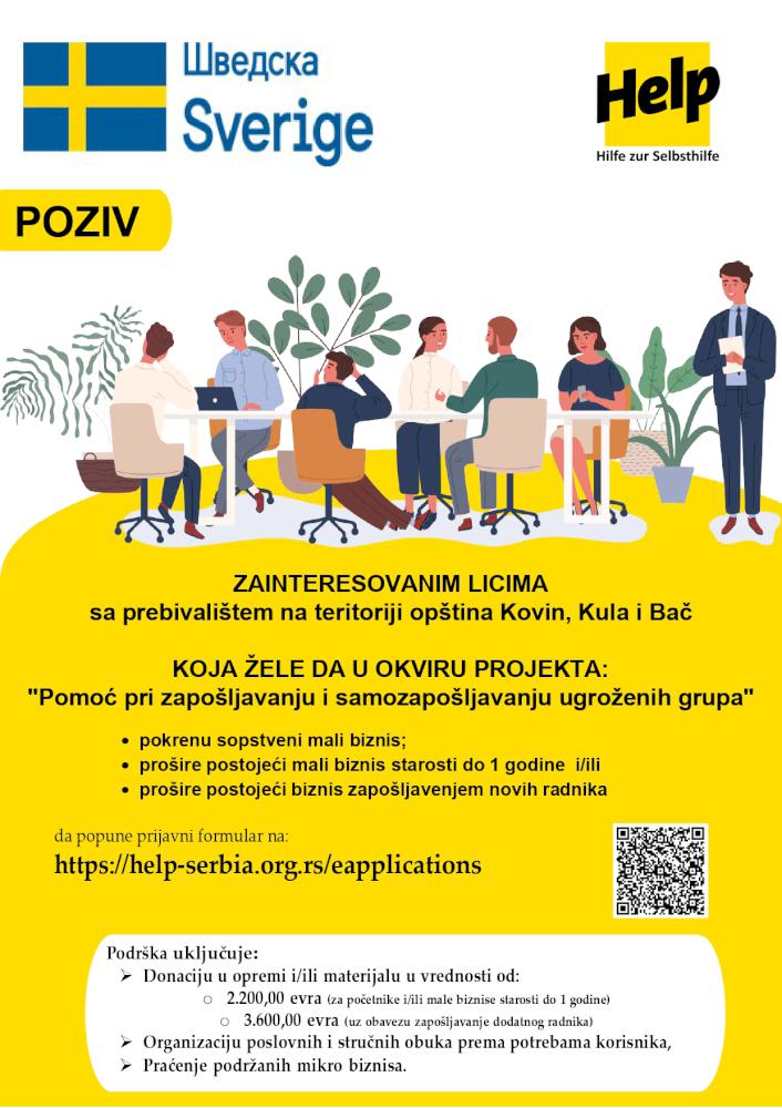 Prezentacija projekta podrške zapošljavanju i samozapošljavanju u Kuli
