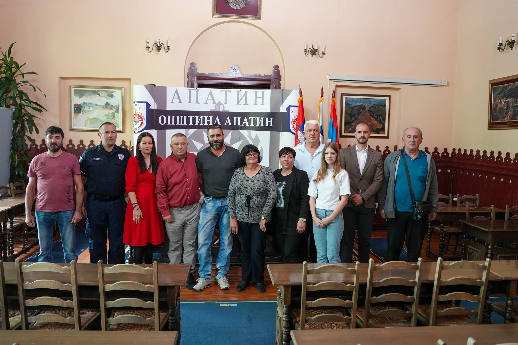 Prijem za višestruke dobrovoljne davaoce krvi u Apatinu