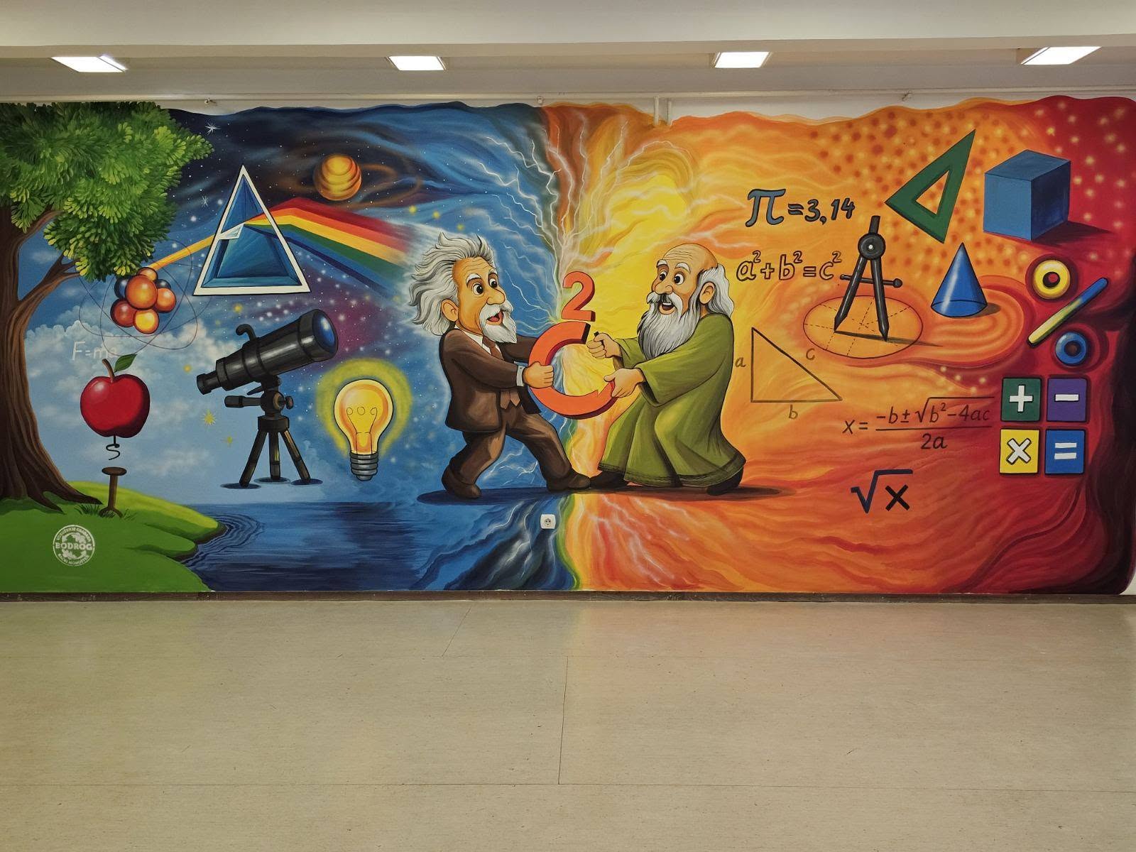 Novi mural u OŠ „22. oktobar“ u Bačkom Monoštoru