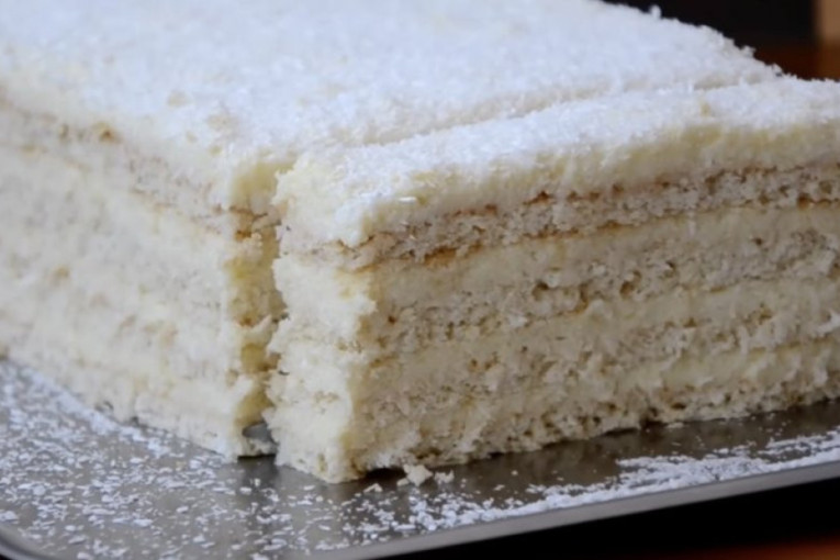 Kokos torta bez pečenja: Brz recept za kremasti letnji desert