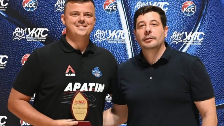 Daliboru Ćopiću drugo uzastopno priznanje među najboljim trenerima Srbije