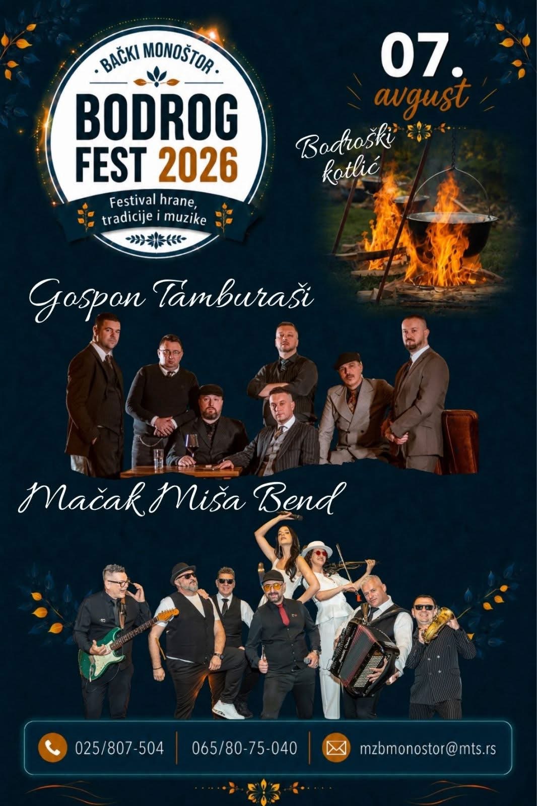 „Bodrog fest“ i ove godine donosi dva dana muzike, gastronomije i tradicije