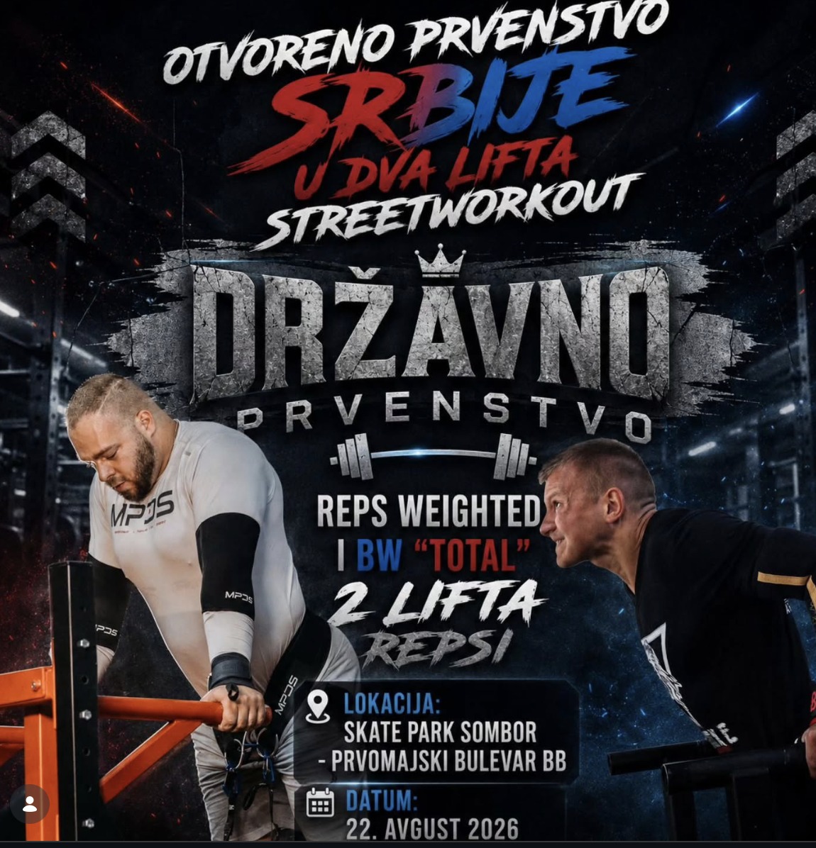 Otvorene prijave za Otvoreno prvenstvo Srbije u „street liftingu“