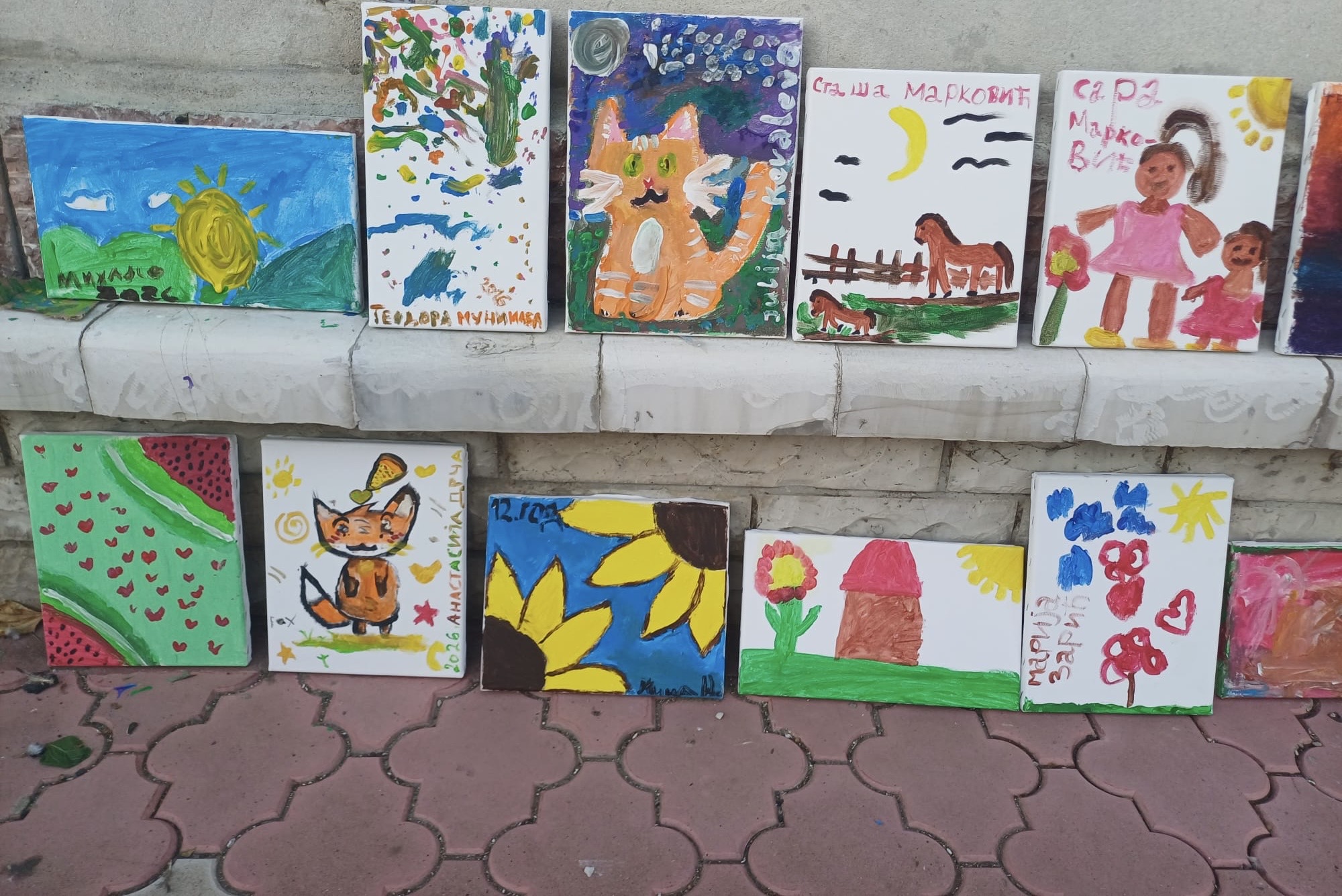 Najmlađi pokazali kreativnost na Likovnoj koloniji u Gakovu