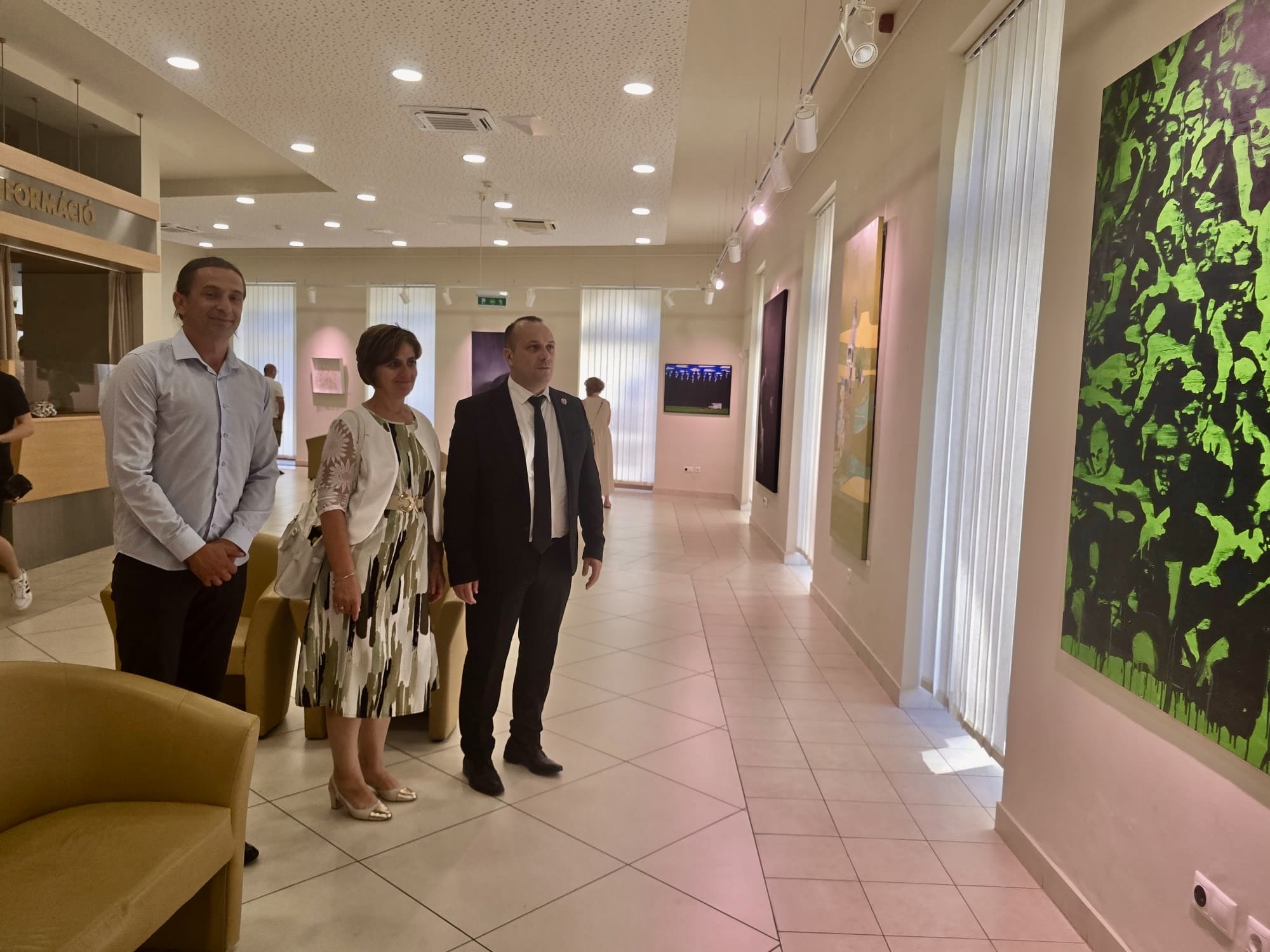 Somborska umetnost predstavljena u Baji na jubileju šest decenija saradnje dva grada