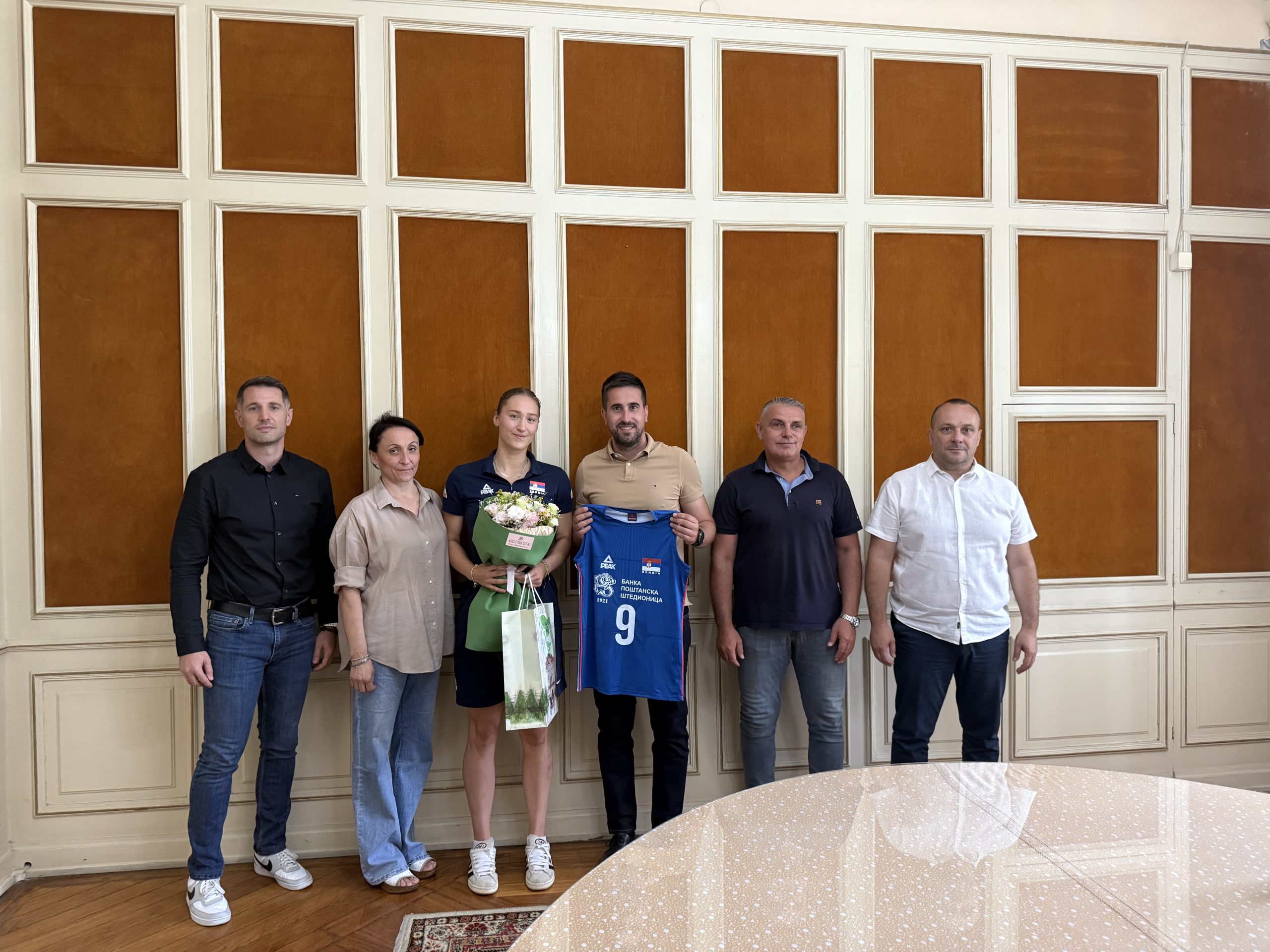Čelnici Grada upriličili prijem za Katarinu Gagić