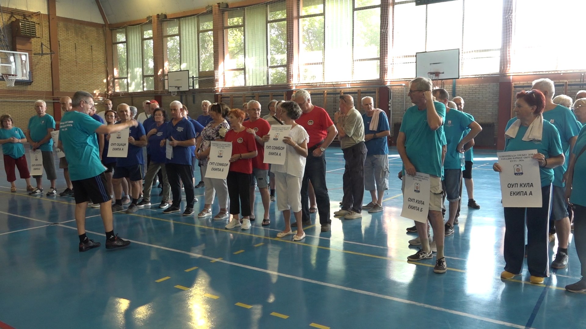 Kula prvi put ugostila Olimpijadu trećeg doba Zapadnobačkog okruga
