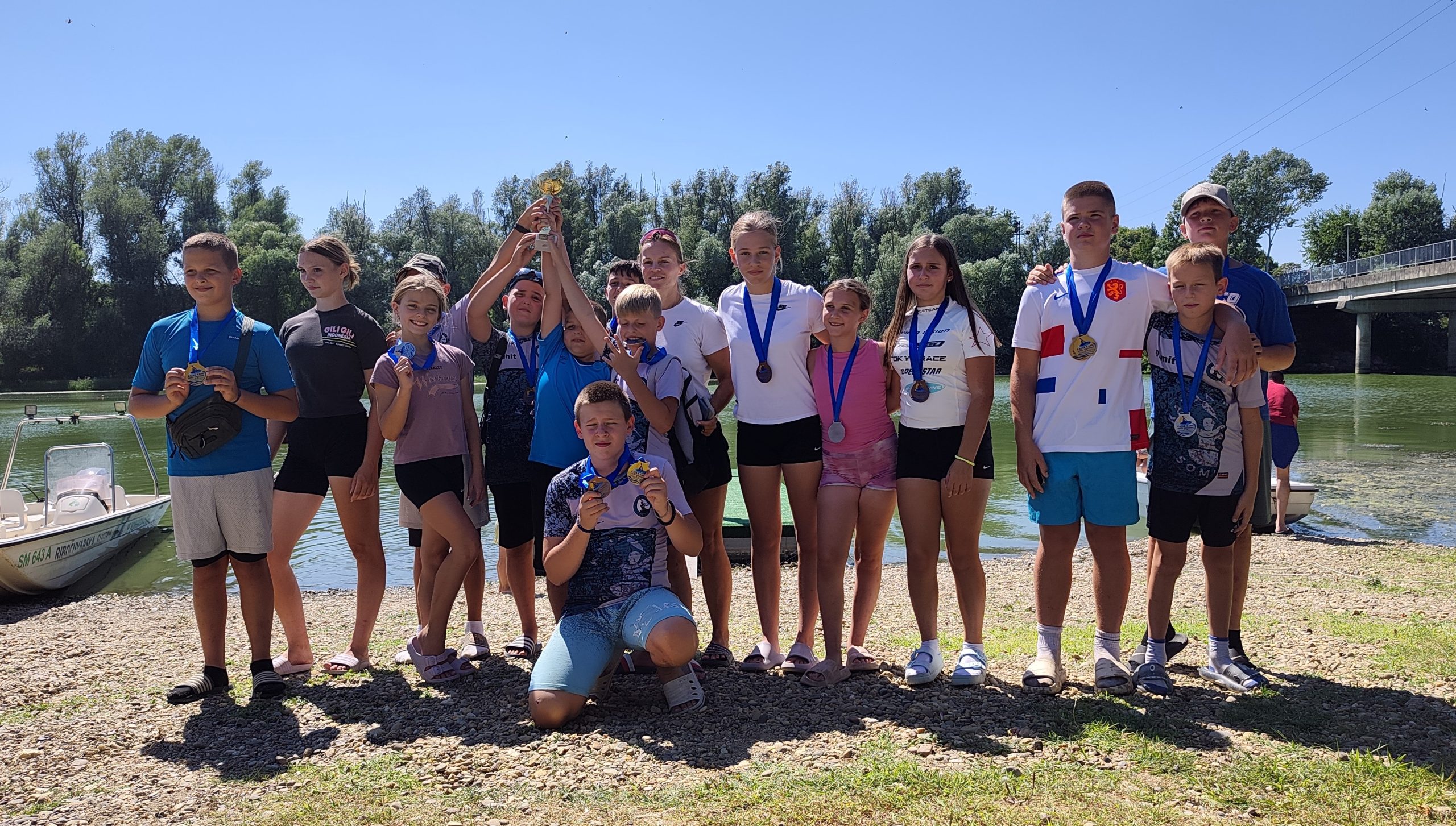 Kajak klub Sombor osvojio osam medalja na Prvenstvu Vojvodine