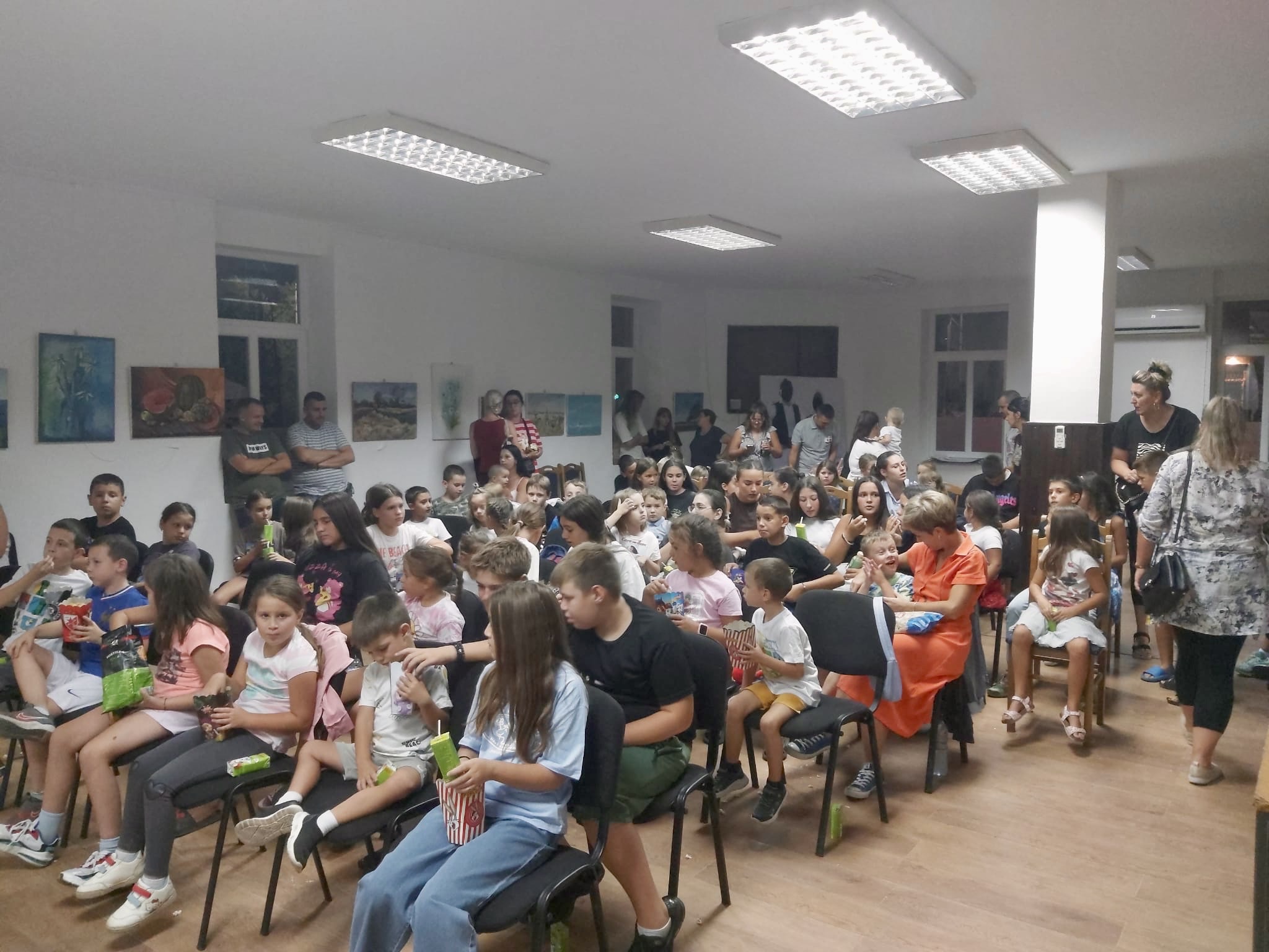 U Kljajićevu održano filmsko veče za najmlađe