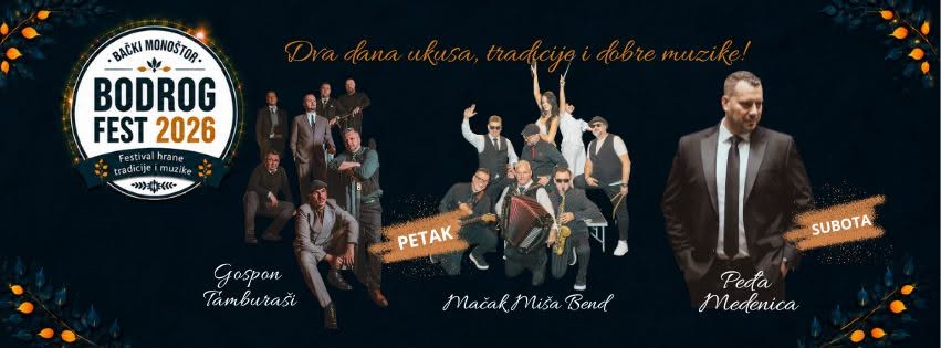 Bodrog fest 2026: Objavljen kompletan program u Bačkom Monoštoru