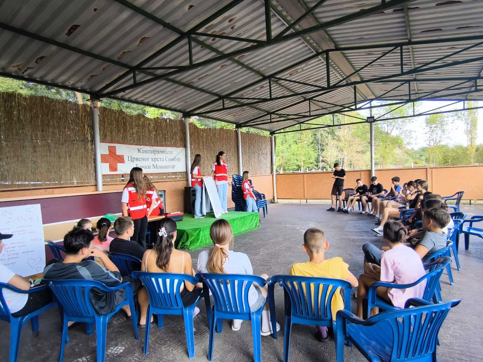 Bački Monoštor: Letnji kamp okupio podmladak Crvenog krsta