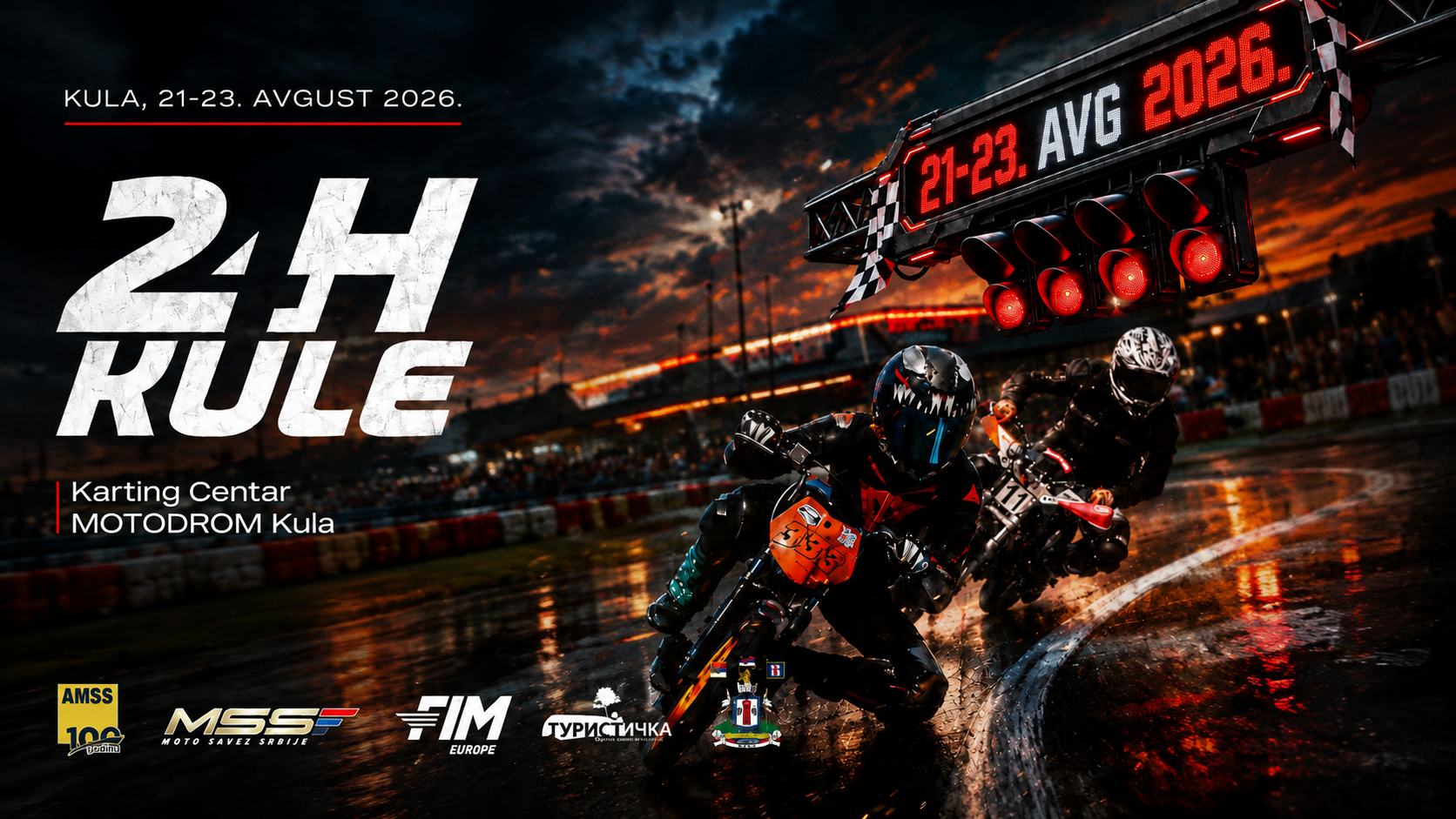 Međunarodna moto-trka za vikend u Kuli