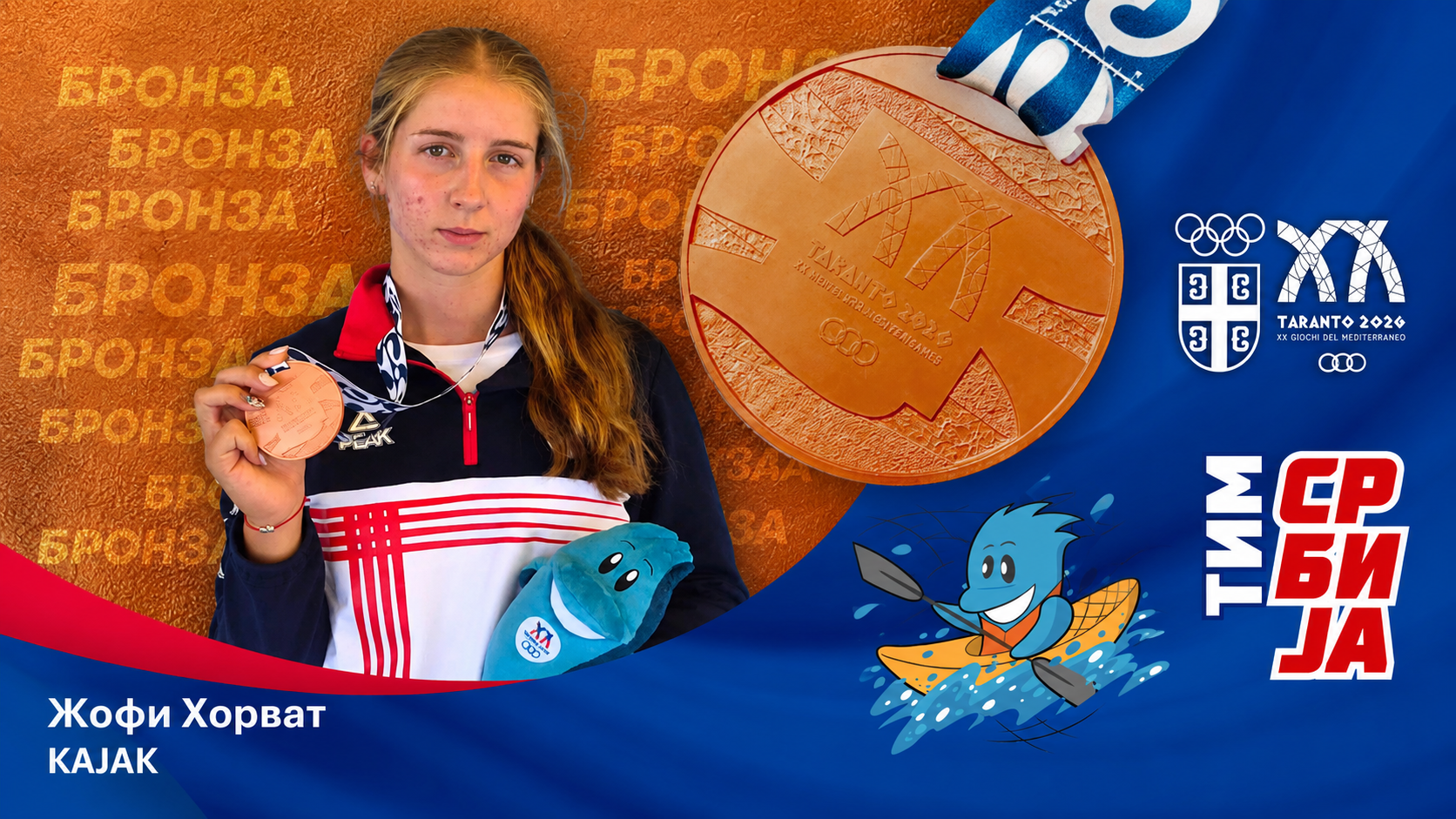 Uspešan vikend za KK „Dunav“: Medalje u Senti i bronza Žofi Horvat u Tarantu