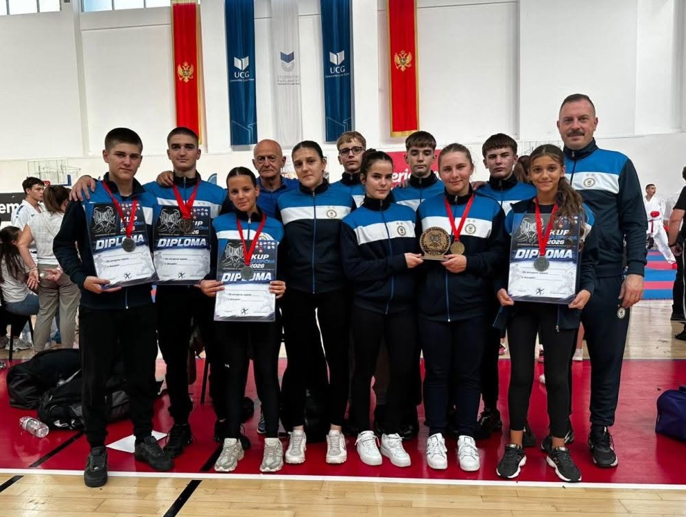 Šest medalja sa međunarodne scene: Milana Korica zlatna u Podgorici
