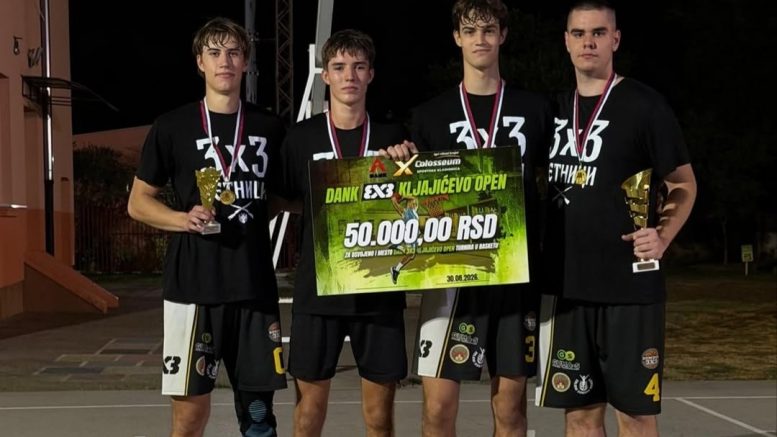 Sombor osvojio 3×3 turnir u Kljajićevu
