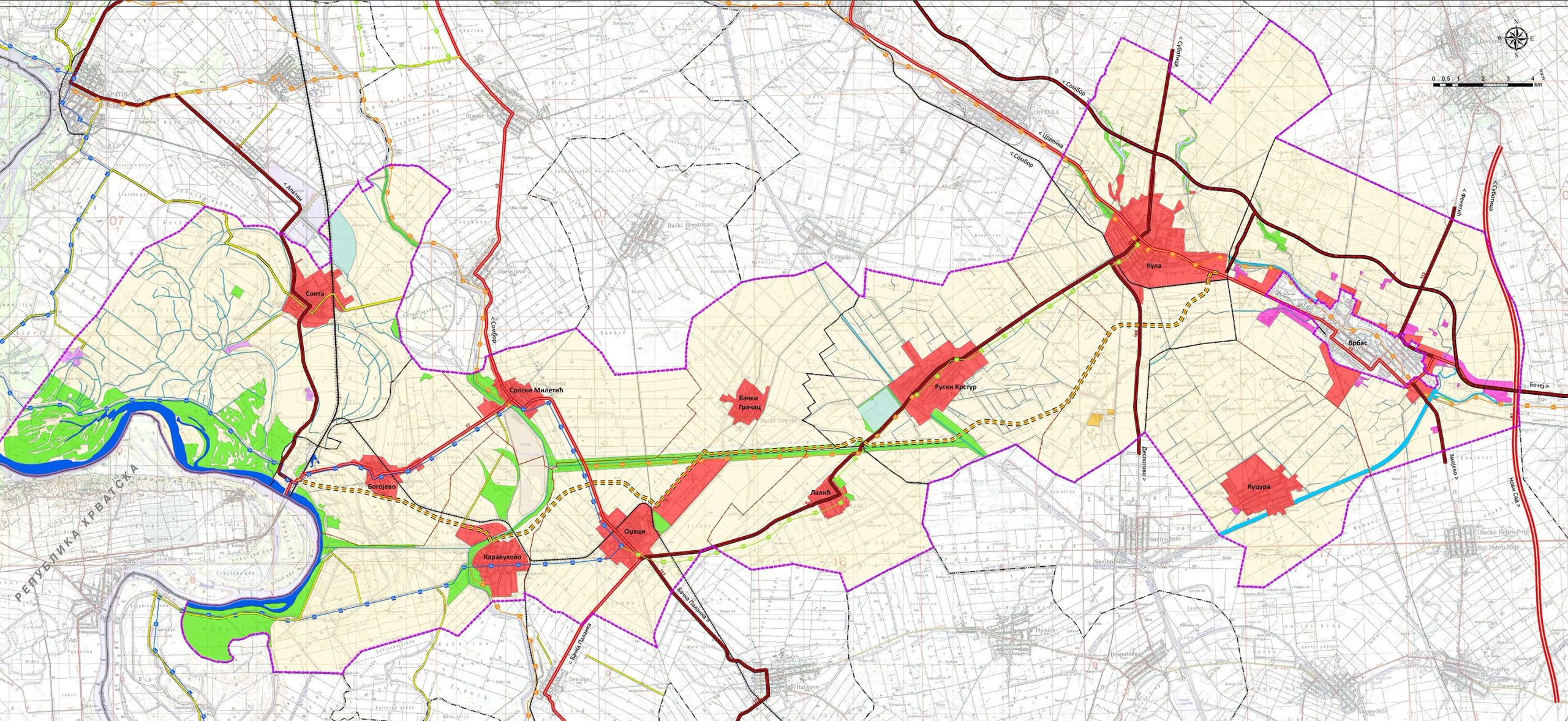 Novi infrastrukturni koridor povezaće Kulu i Bogojevo
