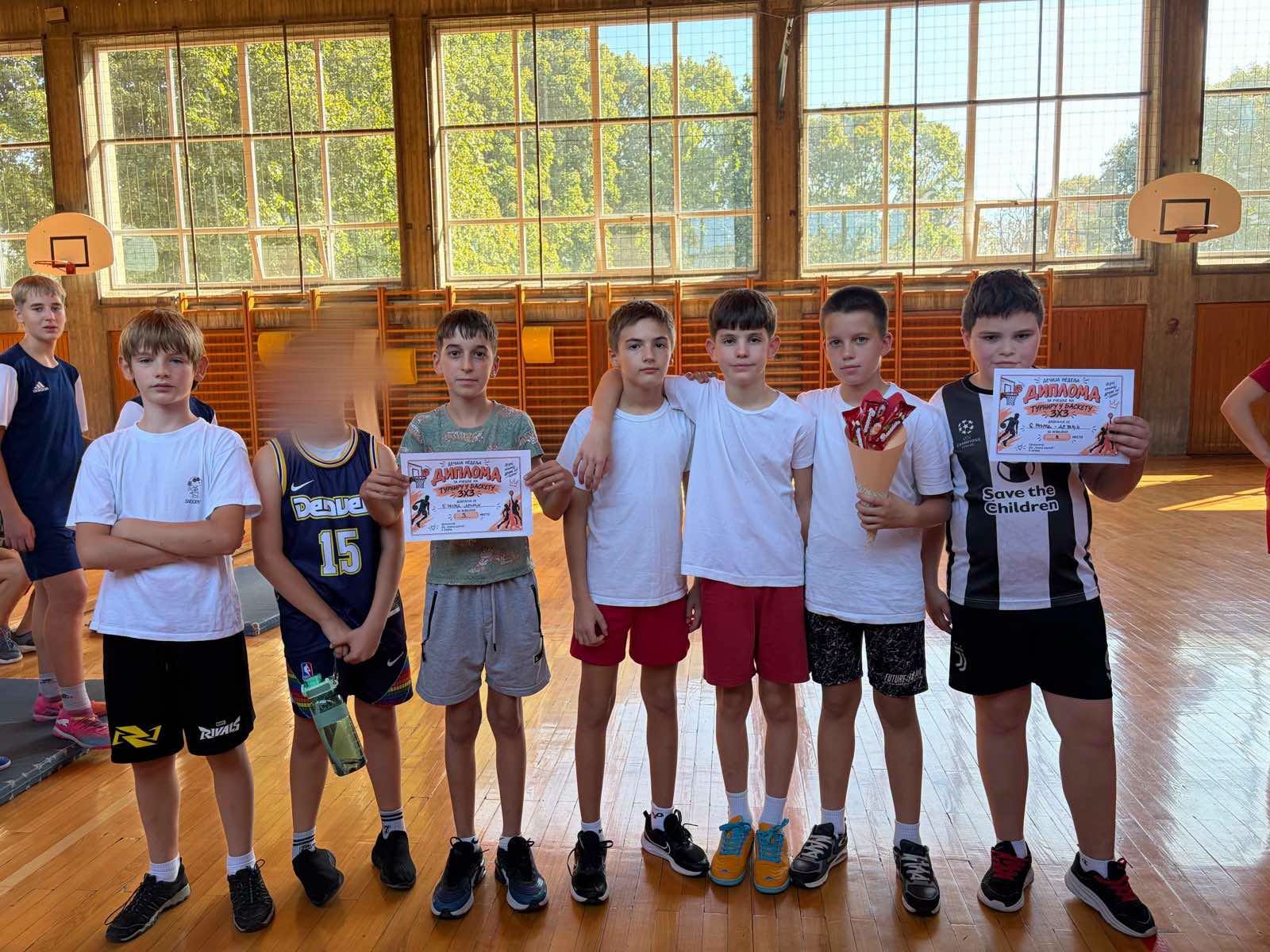 „Šmekeri“ pobednici školskog Turnira u basketu u Aleksa Šantiću