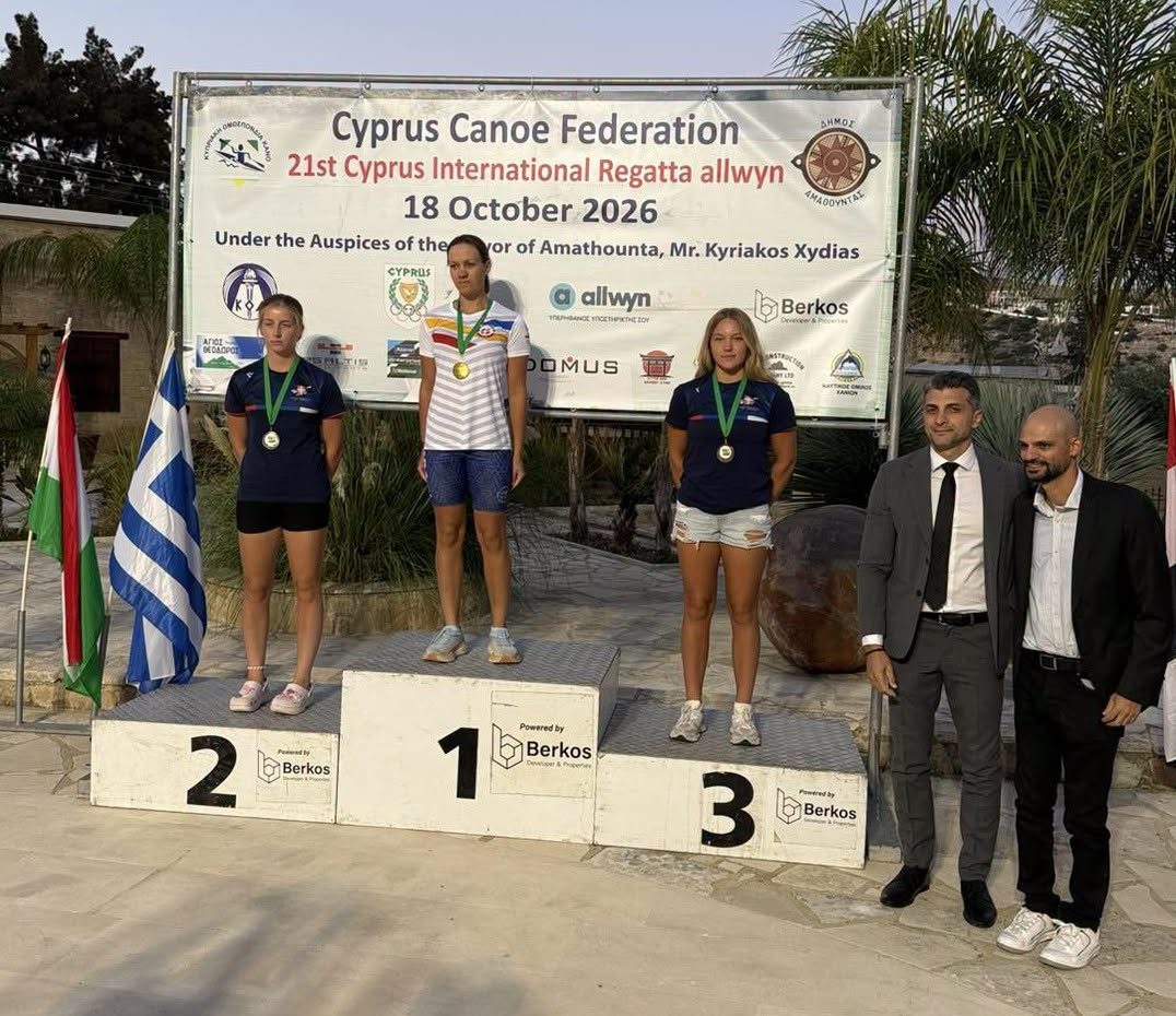 Tri medalje za kajakaše „Panonije“ na Međunarodnoj regati na Kipru