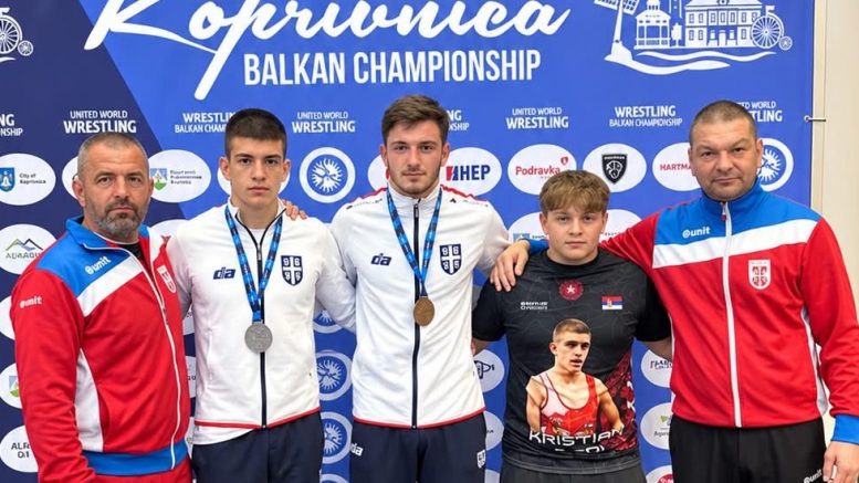 Dve medalje za rvače „Radničkog“ na Balkanskom prvenstvu
